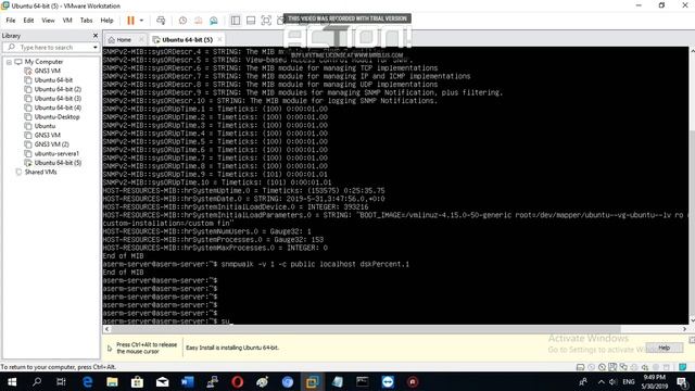 Ubuntu Server - SNMP -CACTI смотреть онлайн