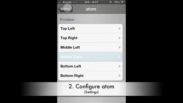 Cydia Tweak atom! Android Style Grabby! смотреть онлайн