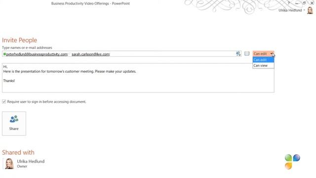 How to Collaborate on PowerPoint 2013? смотреть онлайн
