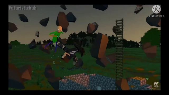 BALDI'S BASICS VS HEROBRINE CHALENGE 24 part 1/3 fanmade смотреть онлайн