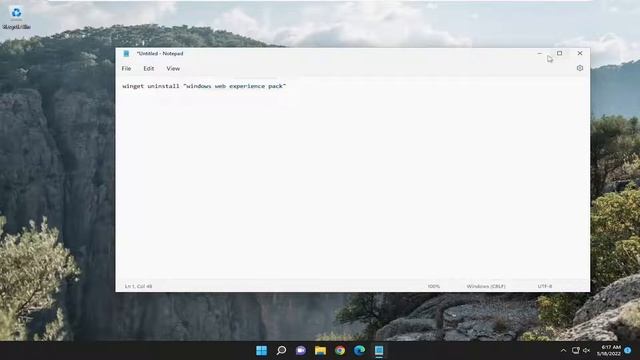 How to Uninstall Widgets in Windows 11 (Permanently) смотреть онлайн