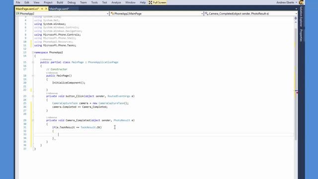C# - Windows Phone - [ How to open the camera and display a the picture ] смотреть онлайн