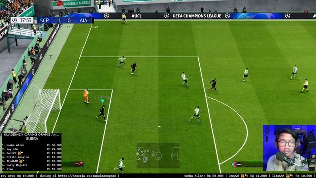 (LIVE) AJAX AMSTERDAM ROAD TO CHAMPION - UCL GROUP STAGE - PES 2021 INDONESIA смотреть онлайн