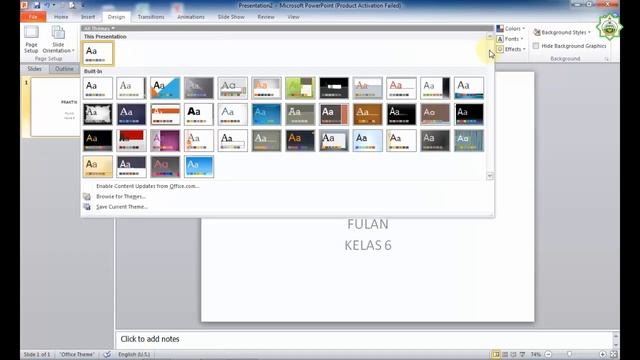 TIK Kelas 6 - Menggunakan Animation Pane, Hyperlink dan Action pada Ms Power Point смотреть онлайн