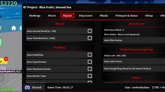 Script Blox Fruit Mobile AUTO FARM , RAIN FRUIT , TRIPLE DARK BLADE | RAID RACE V4| Fluxus Delta смотреть онлайн