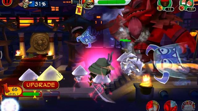 Farmer Max LVL with Golden champion Allies VS Shuten Doji (Samurai VS Zombies 2) смотреть онлайн