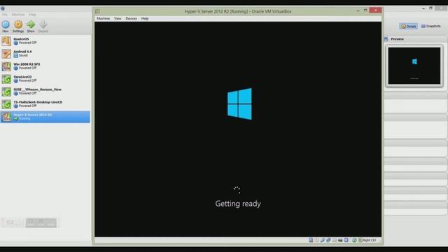 Installing Hyper-V Server 2012 R2 смотреть онлайн