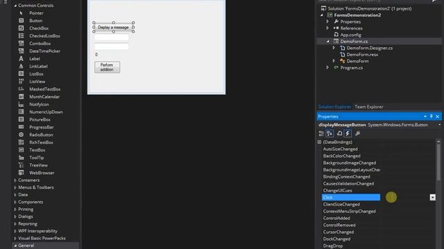 ISM 220: Windows Forms Demonstration смотреть онлайн