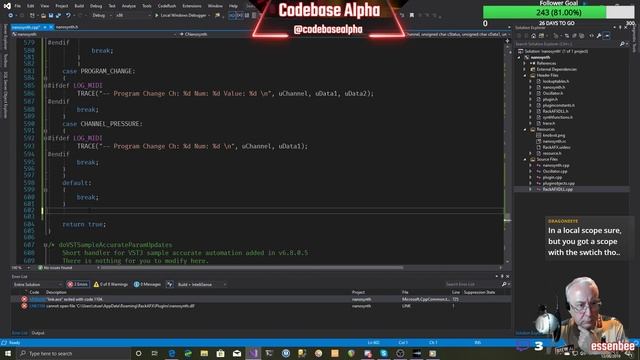 Ep. 56b - Software Synthesizer Projects with RackAFX and C++ (part 1) смотреть онлайн
