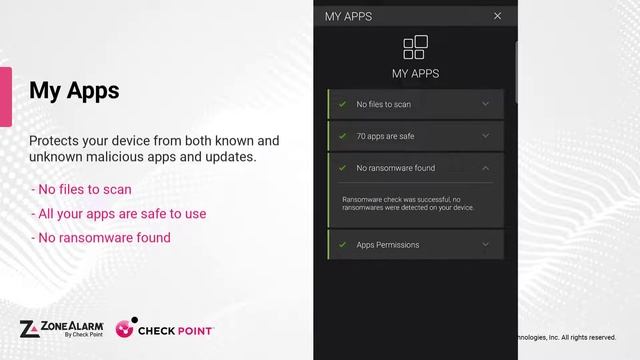 ZoneAlarm Mobile Security - Android App Tour смотреть онлайн