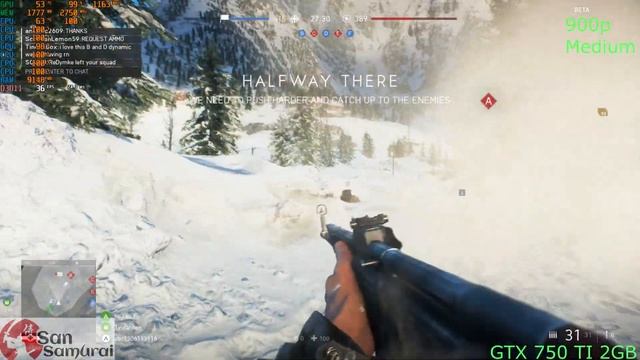 Battlefield V GTX 750 ti 2GB. FX 6300 -900p -1080p смотреть онлайн