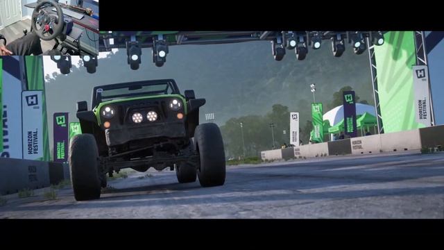 Jeep Trailcat Cross Country Racing Forza Horizon 5 смотреть онлайн