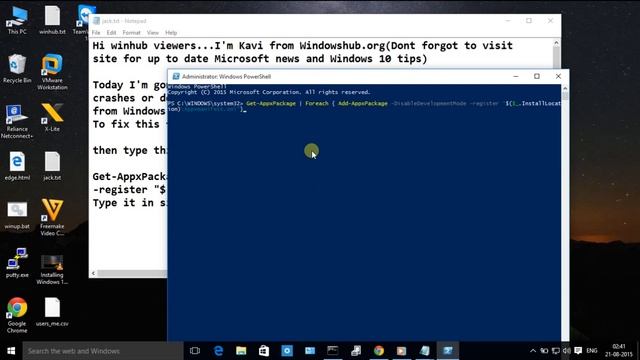 fix corrupted Windows 10 store apps смотреть онлайн