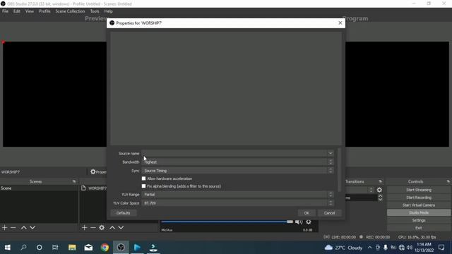 CAPTURE EASYWORSHIP 7 INTO OBS STUDIO смотреть онлайн