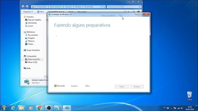 Como ATUALIZAR o Windows 7 para o Windows 10 смотреть онлайн