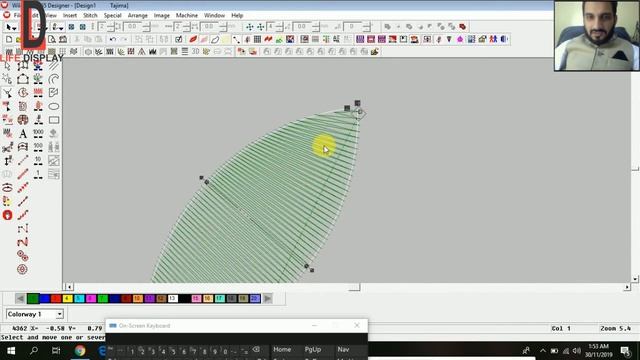 How to use complex fill and input C border wilcom 9 смотреть онлайн