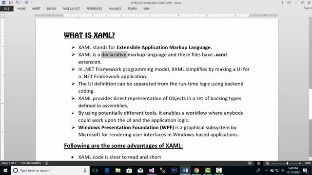 INTRODUCTION TO WINDOWS STORE APPS DEVELOPMENT / WPF / XAML (URDU / HINDI) смотреть онлайн
