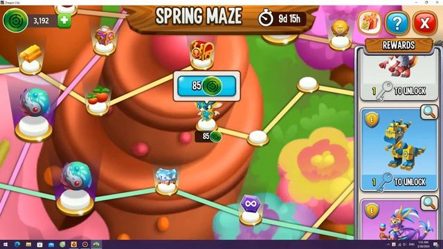 Spring Maze Dragon City смотреть онлайн