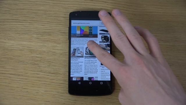 Nexus 5 Android 5.0 Lollipop AOSP LRX21M - Review (4K)