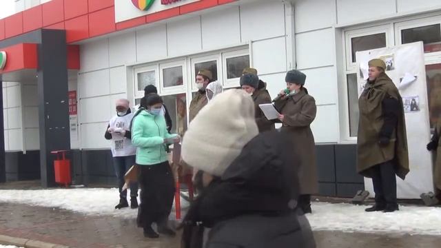 Всероссийская акция "Блокадный хлеб". г. Пролетарск смотреть онлайн