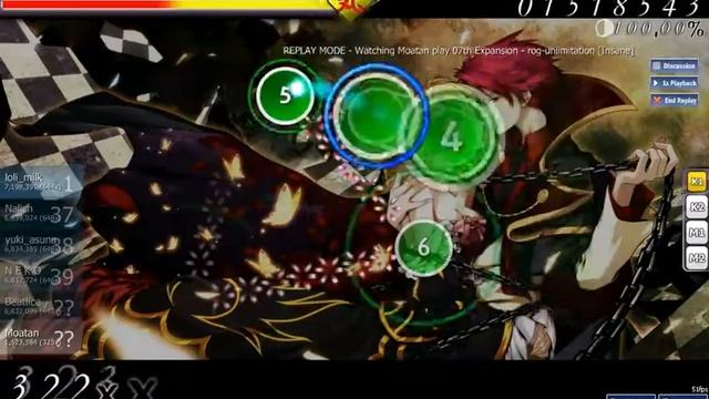 Osu! Umineko no Naku Koro ni (07th Expansion) - rog-unlimitation[Insane] смотреть онлайн