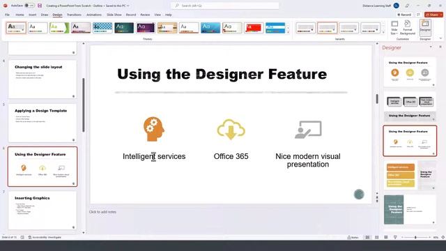How to Use Designer in PowerPoint 2021 for Office 365 or Microsoft 365 смотреть онлайн