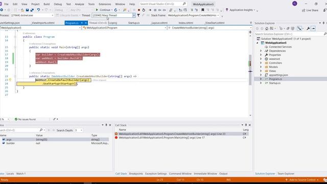 ASP.NET Core Understanding the middleware pipeline, Startup configuration - Application Life Cycle смотреть онлайн