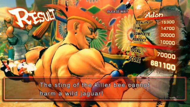 Adon's Jaguar Avalanche Ultra and SSF4 Arcade Victory Quotes - Part 1 смотреть онлайн