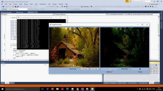 Simple Image Contrast and Brightness Adjustment with Visual C++ смотреть онлайн