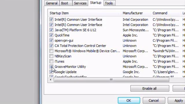 Stop Startup Programs to Tuneup a PC смотреть онлайн