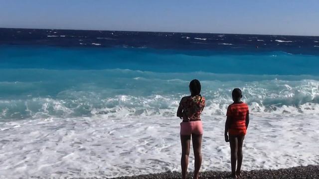 Красиво прилетели в Ниццу // Тур морской волны // Франция. смотреть онлайн