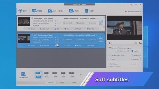 How to Remove Subtitles from Video without Re-encoding (Hardcode & Soft Subs) смотреть онлайн