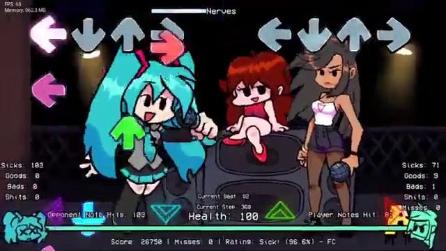 FNF Nerves But Every Turn 🎤 It (Psych Engine Android/PC) смотреть онлайн
