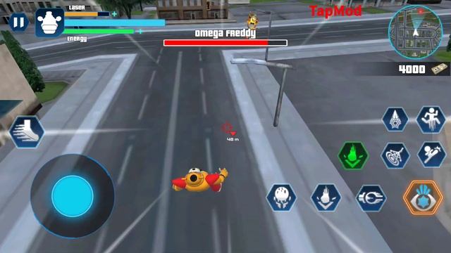 Bear Rope Hero - Gameplay Walkthrough Boss Mode Squid Doll FNAF Freddy (Android, iOS) #2 смотреть онлайн