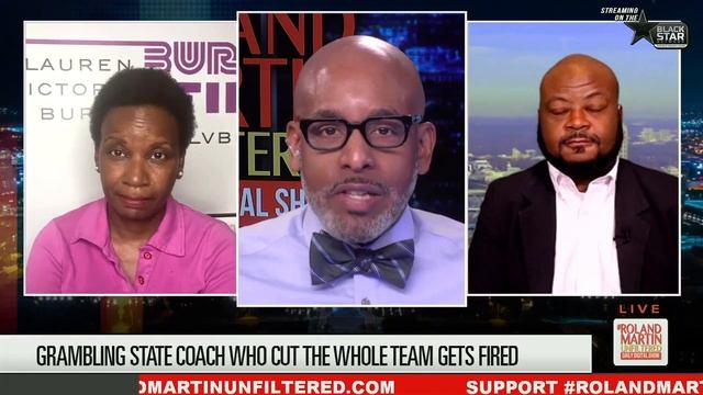 Grambling State Fires Controversial Volleyball Coach Who Cut Entire Roster | Roland Martin смотреть онлайн