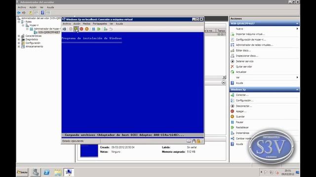 Windows Server 2008 r2 - Instalar sistema en Hyper-V смотреть онлайн