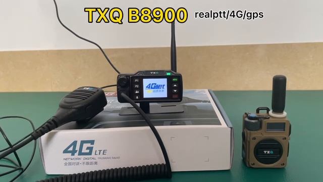 TXQ B8900 mobile radio, realptt walkie-talkie, 2G/3G/4G смотреть онлайн