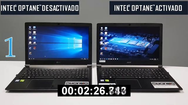 Acer Laptop Con Memoria Intel Optane y Sin Memoria Intel Optane смотреть онлайн