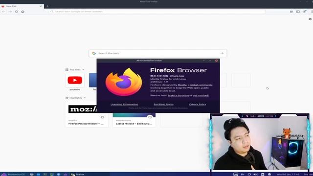 Endeavour Linux смотреть онлайн
