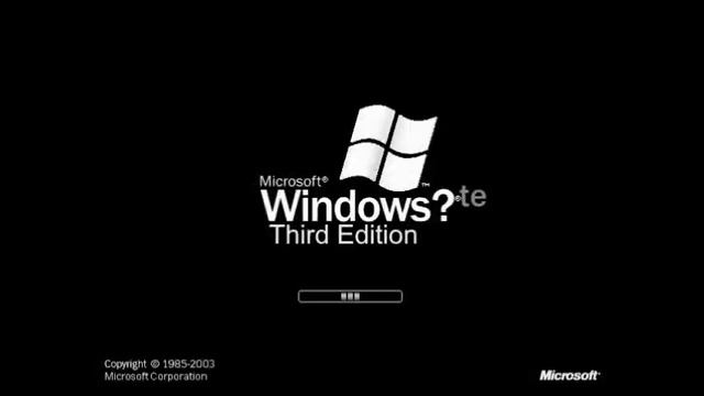 Windows Never Released/Bootscreen Mockups 4 смотреть онлайн