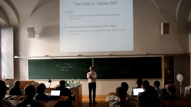 GNU Tools Cauldron 2015 - GNU C Library BOF. смотреть онлайн