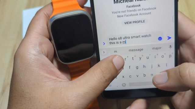 Download Facebook Messenger on Android 4G Smartwatch - with Message, Call Demo смотреть онлайн