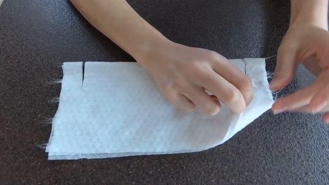 DIY Маска защитная из вискозных салфеток своими руками смотреть онлайн