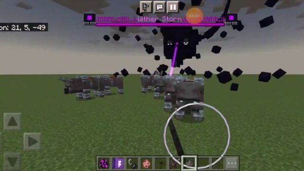 Wither Storm Addon V21 (Addon Link👇)