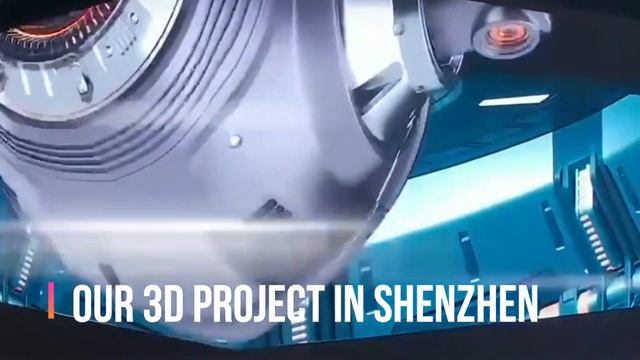 Amazing! Glasses-free 3D advertising LED display! Shocking visual impact! смотреть онлайн