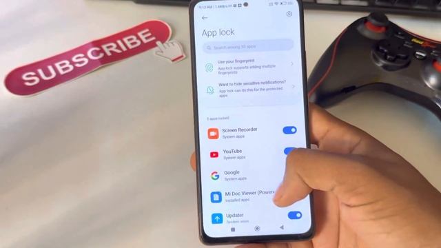 how to lock app in Poco x5 pro/Poco x5 pro me apps lock kaise kare/app lock setting смотреть онлайн