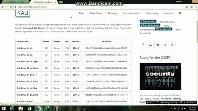 how to download kali linux on windows 7/8.1/10 64bit and 32bit смотреть онлайн