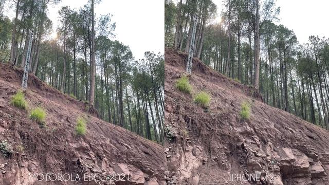Motorola Edge 2021 vs iPhone 12 Camera Test смотреть онлайн
