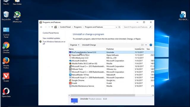 Uninstall MSI Afterburner 4 on Windows 10 Fall Creators Update (2023 Updated) смотреть онлайн