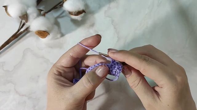 Узор крючком, который редко используется. смотреть онлайн